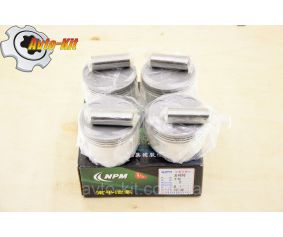 Поршень с пальцем STD (комплект 4+4 шт.) 1,6 Geely MK