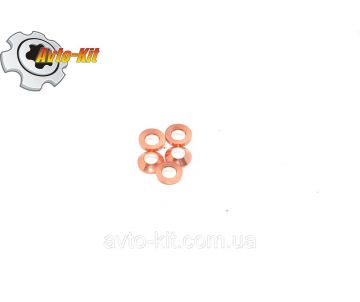 Шайба медная уплотнительная форсунки Foton 1043 Фотон 1043 (3,7 л)