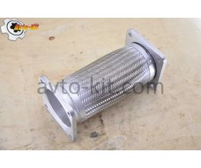 Гофра (металлорукав) глушителя длинная L=320 D=150/125 Shaanxi 