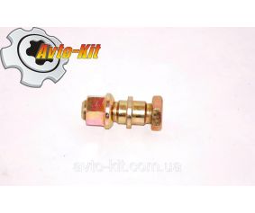 Шпилька, гайка, гайка колесная передней ступицы правая Jac 1020 (Джак 1020)